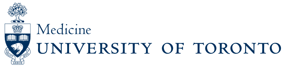 Logo of the Department of Medicine
    at the University of Toronto